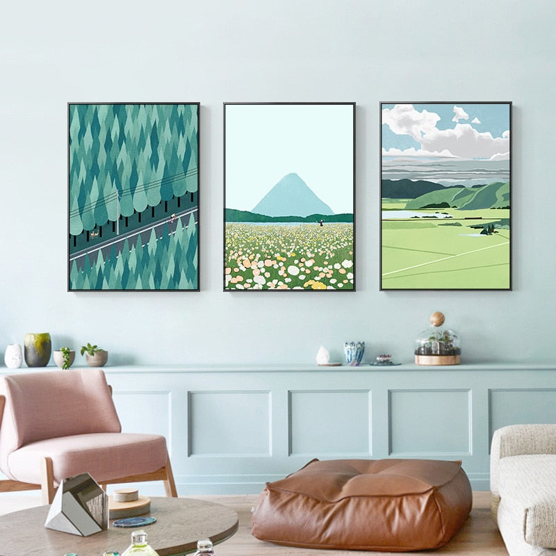 CORX Designs - Nordic Abstract Landscape Canvas Art - Review