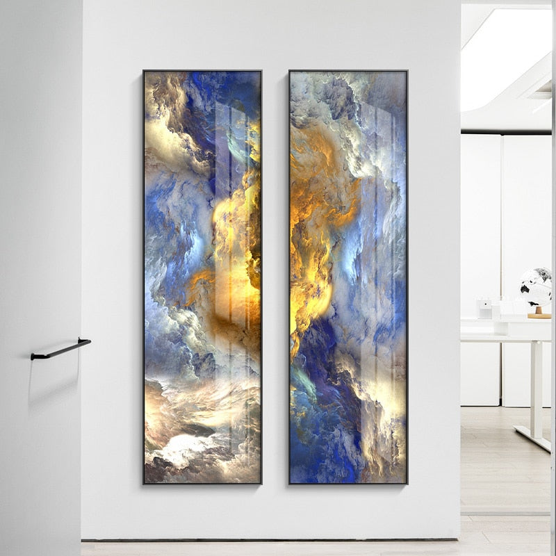 CORX Designs - Abstract Sky Clouds Canvas Art - Review