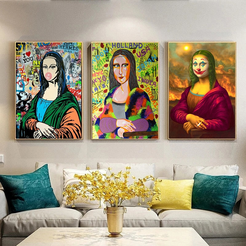 CORX Designs - Mona Lisa Funny Art Canvas - Review