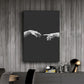 CORX Designs - Creation Of Adam by Michelangelo Black and White Canvas Art - Review