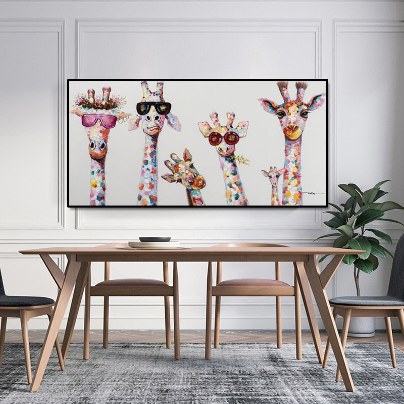 CORX Designs - Cute Giraffes Canvas Art - Review