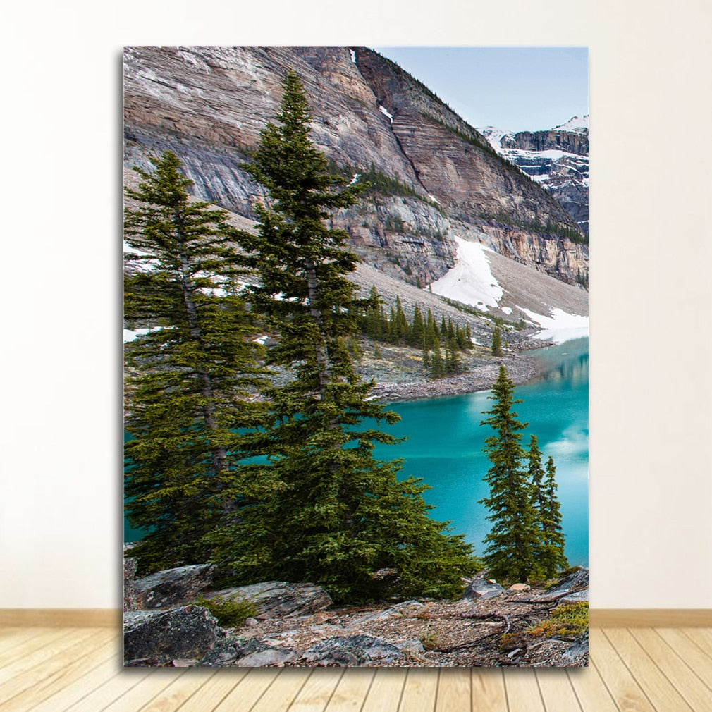 CORX Designs - Lake Forest Mountain Canvas Art - Review
