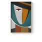 CORX Designs - Abstract Geometric Figure Face Canvas Art - Review