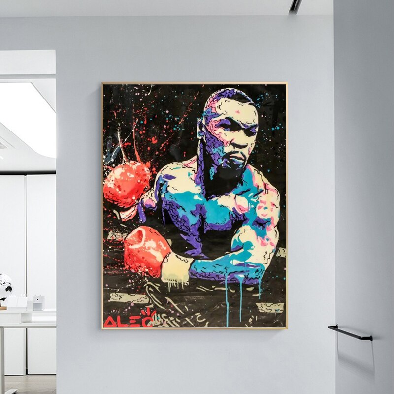 CORX Designs - Mike Tyson Street Graffiti Canvas Art - Review