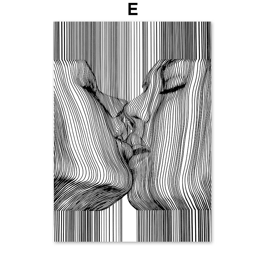 CORX Designs - Black and White Line Sexy Woman Canvas Art - Review