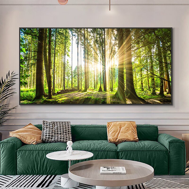 CORX Designs - Forest Sunshine Canvas Art - Review