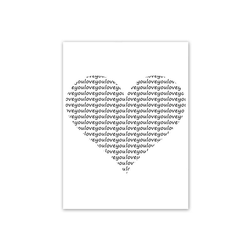 CORX Designs - Love Black and White Canvas Art - Review