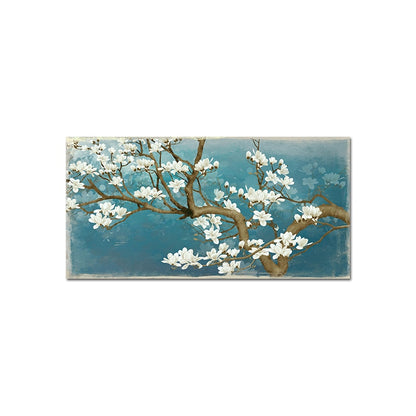 CORX Designs - White Flower Oil Painting Canvas Art - Review