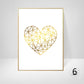CORX Designs - Golden Pineapple Love Simple Letter Canvas Art - Review
