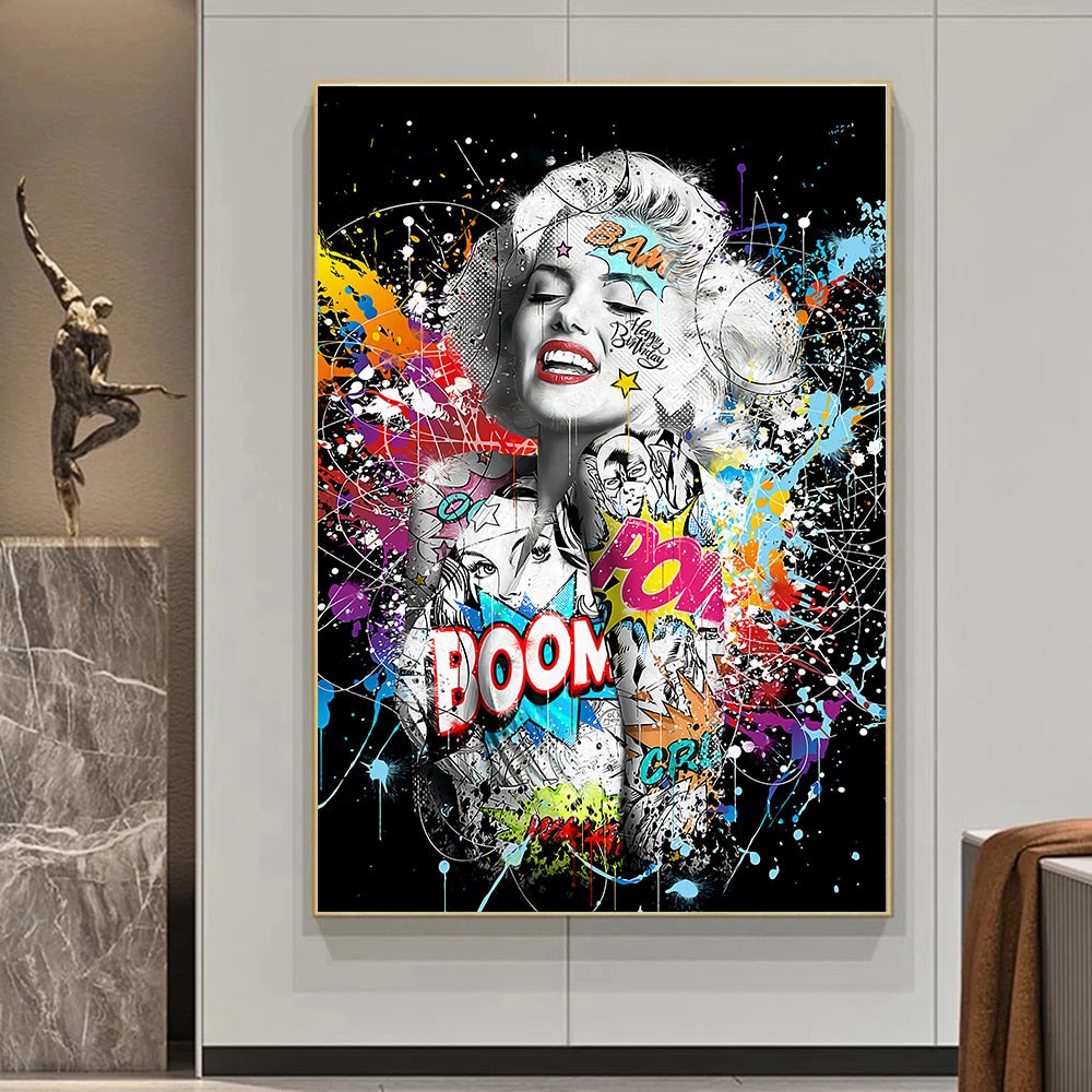 CORX Designs - Graffiti Marilyn Monroe Canvas Art - Review