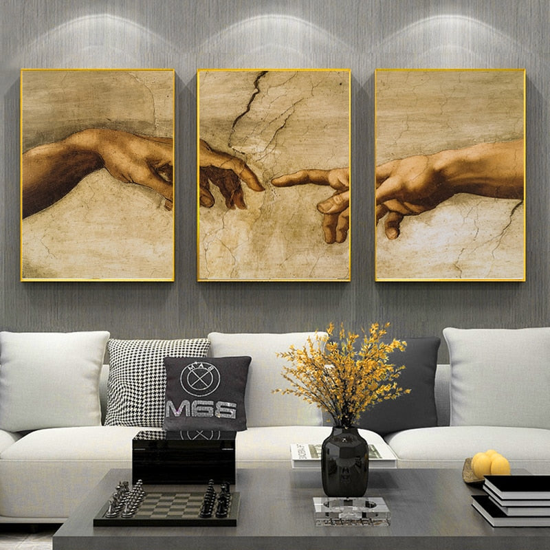 CORX Designs - The Creation Of Adam Canvas Art - Review