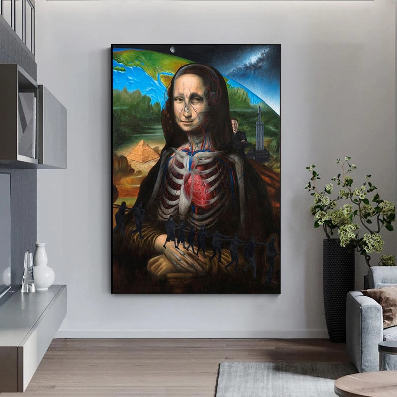 CORX Designs - Mona Lisa Funny Art Canvas - Review