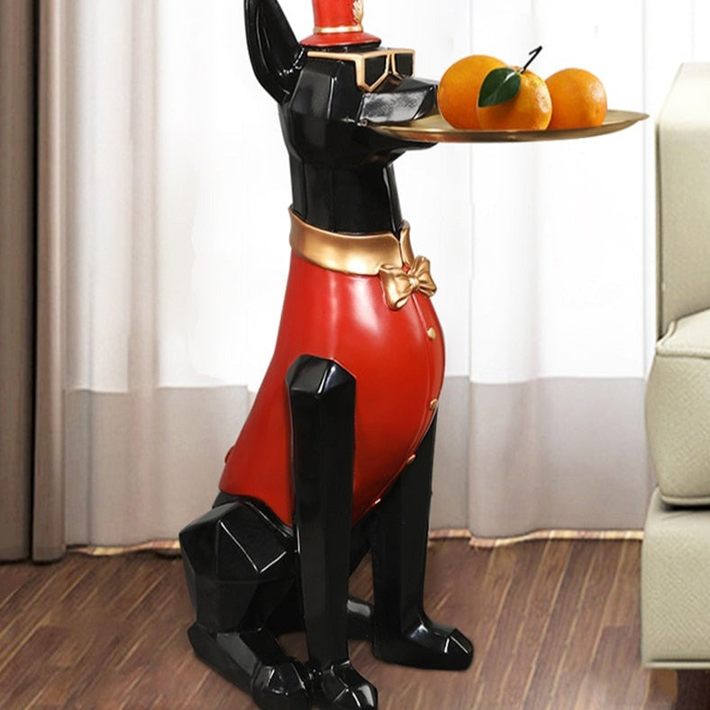 CORX Designs - Dog Hotel Servant Parlor Statue with Tray - Review