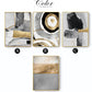 CORX Designs - Abstract Black White Gold Canvas Art - Review