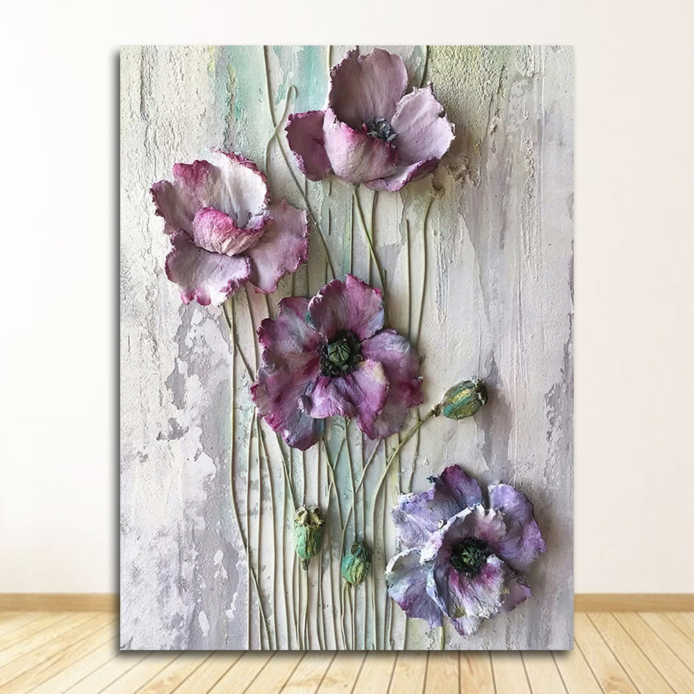 CORX Designs - Colorful Flower Painting Canvas Art - Review