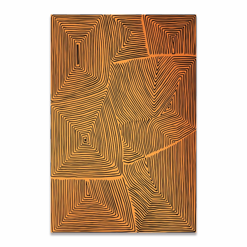 CORX Designs - Abstract Lamination Africa Ground Canvas Art - Review