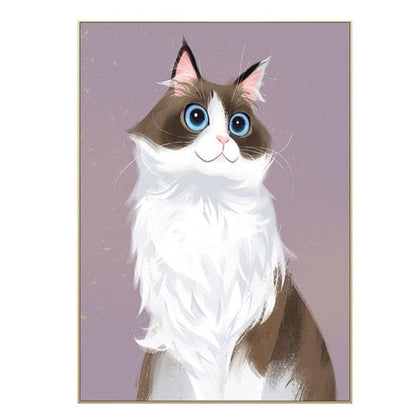 CORX Designs - Cartoon Cute Pet Cat Puppy Canvas Art - Review