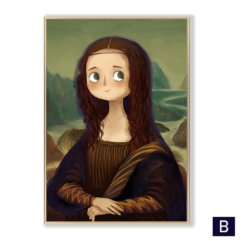 CORX Designs - Classic Paintings Cartoon Canvas Art - Review