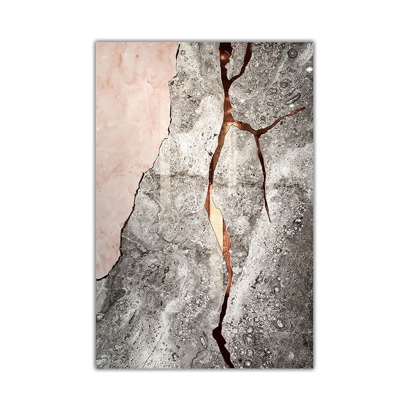 CORX Designs - Modern Stone Texture Lines Canvas Art - Review