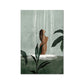 CORX Designs - Woman Meditation Bubble Bath Shower Canvas Art - Review