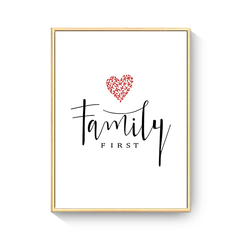 CORX Designs - Hand Drawn Happy Family Nursery Canvas Art - Review