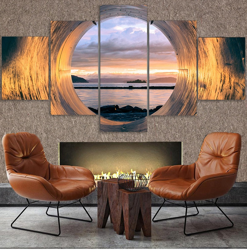 CORX Designs - Sunset Ocean View Canvas Art - Review