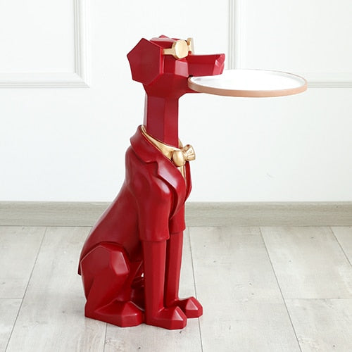CORX Designs - Sitting Dog Tray Statue - Review