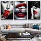 CORX Designs - Sexy Red Lips Canvas Art - Review