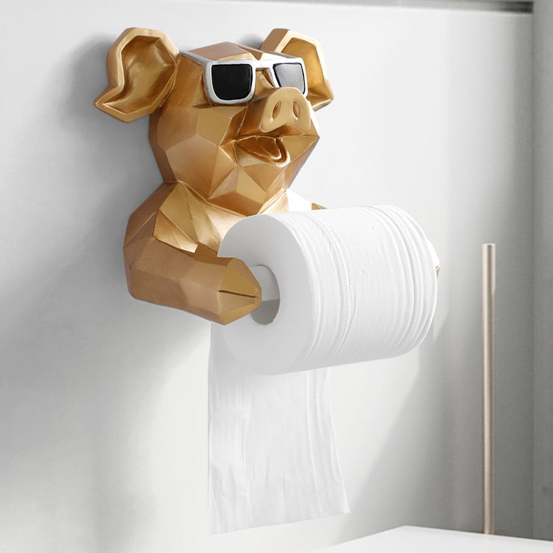 CORX Designs - Pig Cat Paper Holder Statue - Review