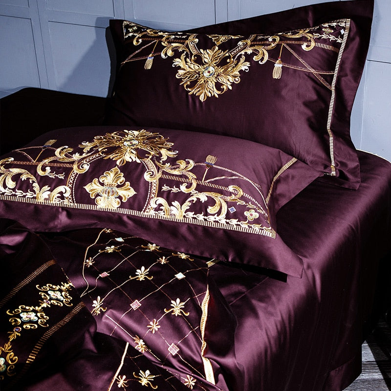 CORX Designs - Matterhorn Luxury Embroidery Duvet Cover Bedding Set - Review