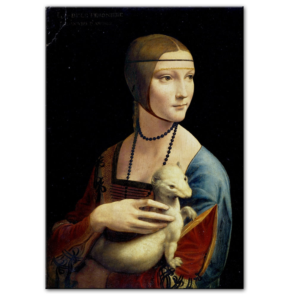 CORX Designs - The Lady With An Ermine By Leonardo Da Vinci Canvas Art - Review