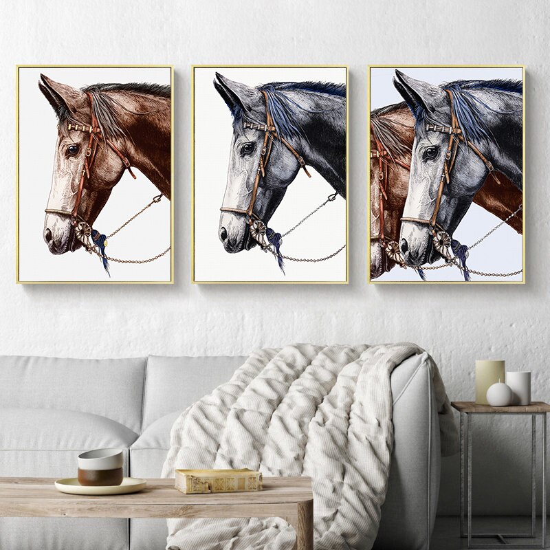 CORX Designs - Classic Minimalist Horse Canvas Art - Review