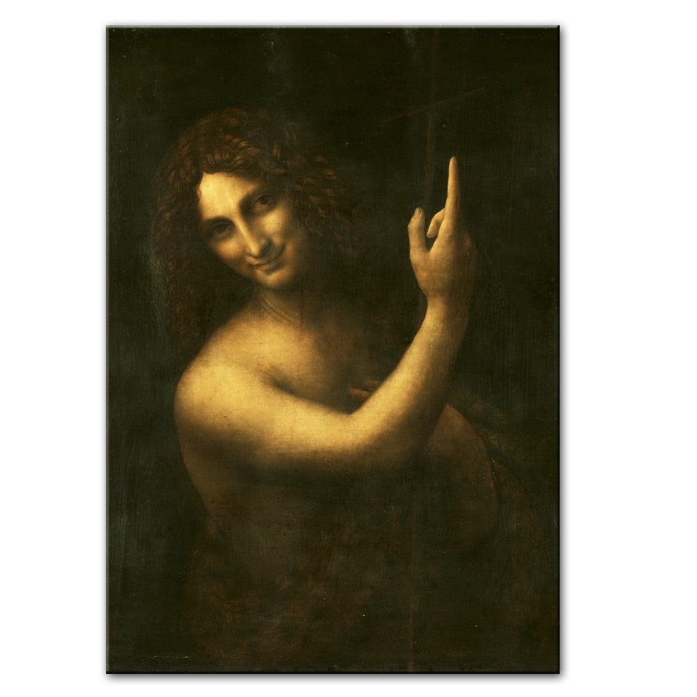 CORX Designs - St. John the Baptist by Leonardo Da Vinci Canvas Art - Review
