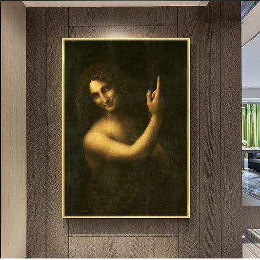 CORX Designs - St. John the Baptist by Leonardo Da Vinci Canvas Art - Review