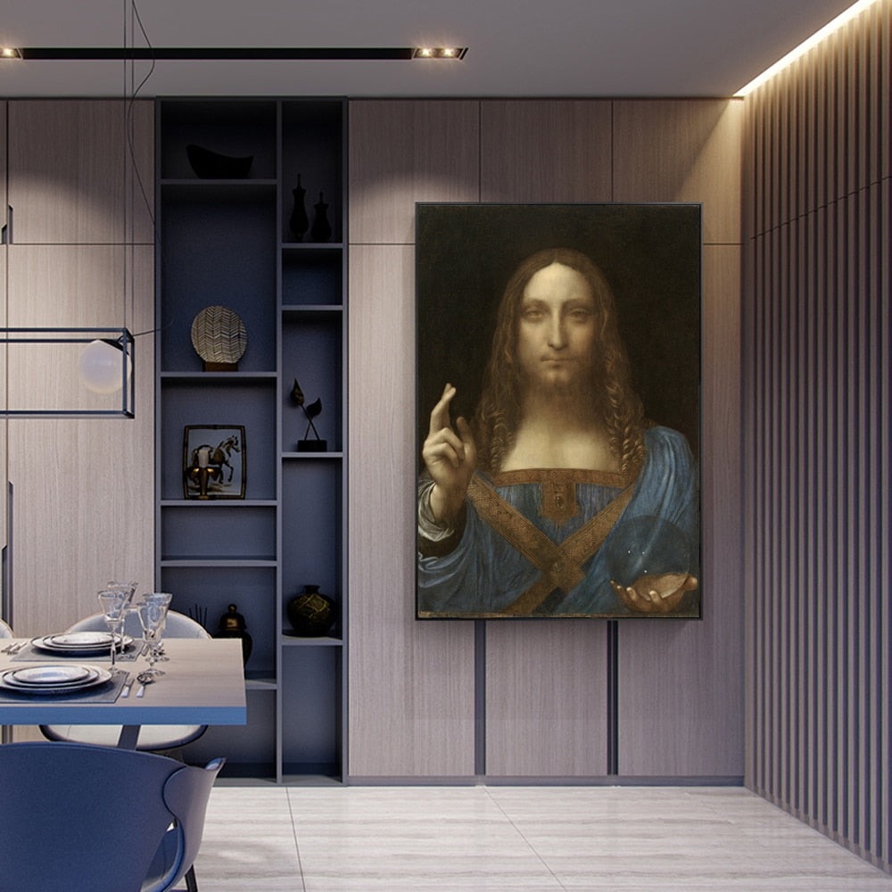 CORX Designs - Salvator Mundi By Leonardo Da Vinci Wall Art Canvas - Review