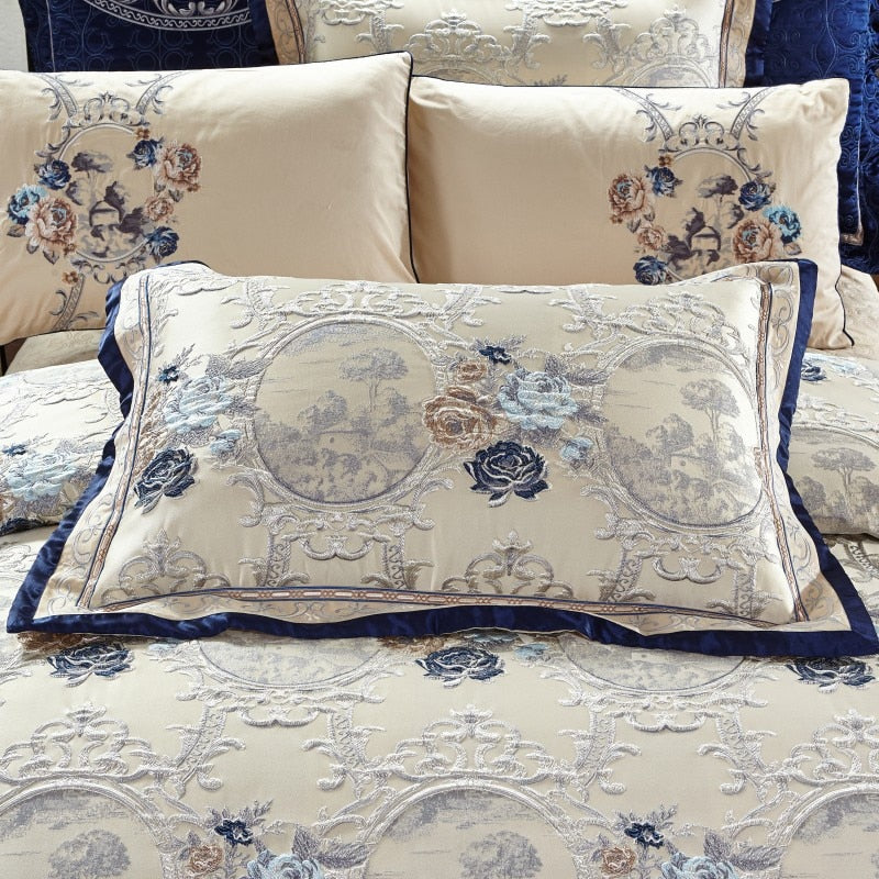 CORX Designs - Charlotte Luxury Royal Jacquard Duvet Cover Bedding Set - Review
