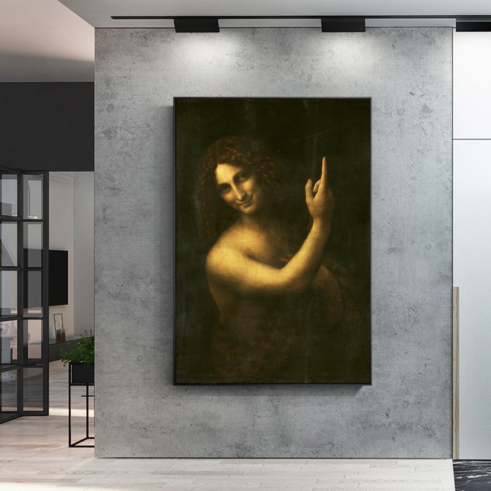 CORX Designs - St. John the Baptist by Leonardo Da Vinci Canvas Art - Review