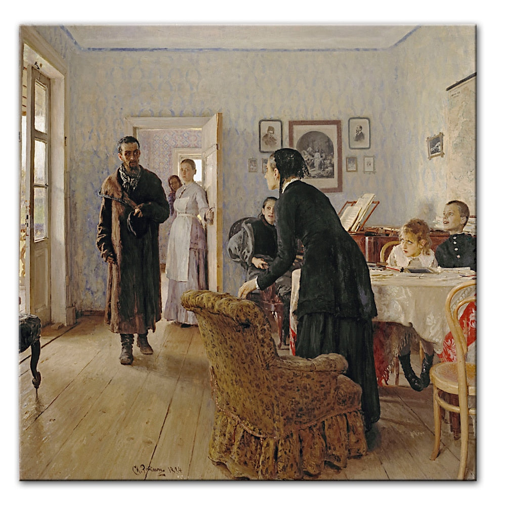 CORX Designs - Unexpected Homecoming by Ilya Repin Canvas Art - Review