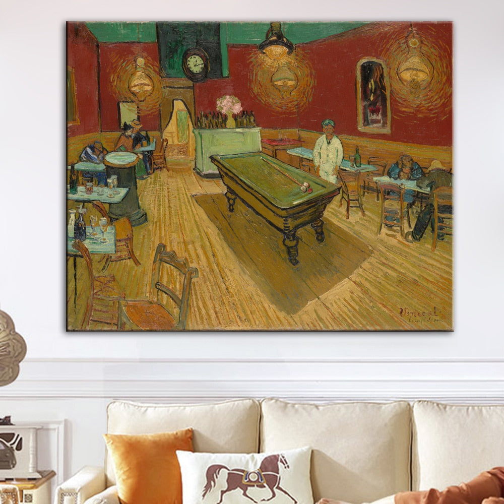 CORX Designs - The Night Cafe by Vincent van Gogh Canvas Art - Review