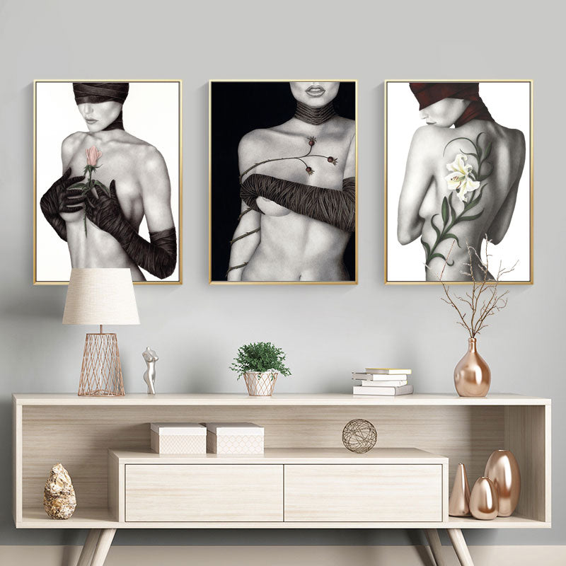 CORX Designs - Black and White Sexy Lady Canvas Art - Review