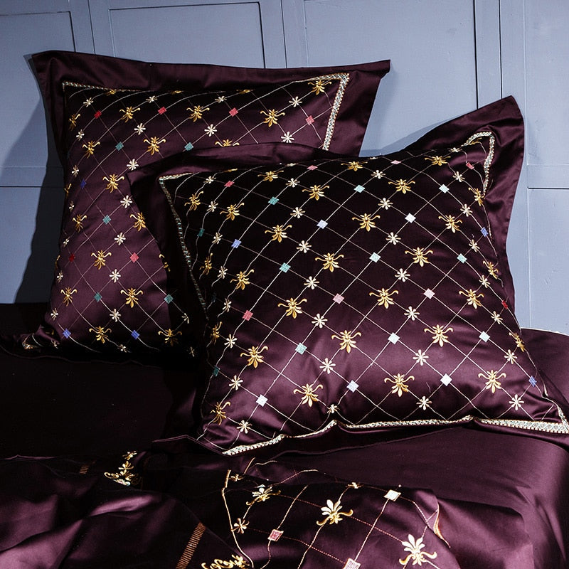 CORX Designs - Matterhorn Luxury Embroidery Duvet Cover Bedding Set - Review