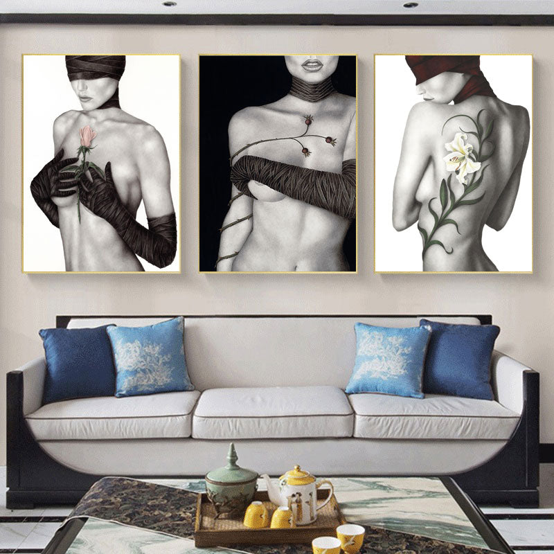 CORX Designs - Black and White Sexy Lady Canvas Art - Review
