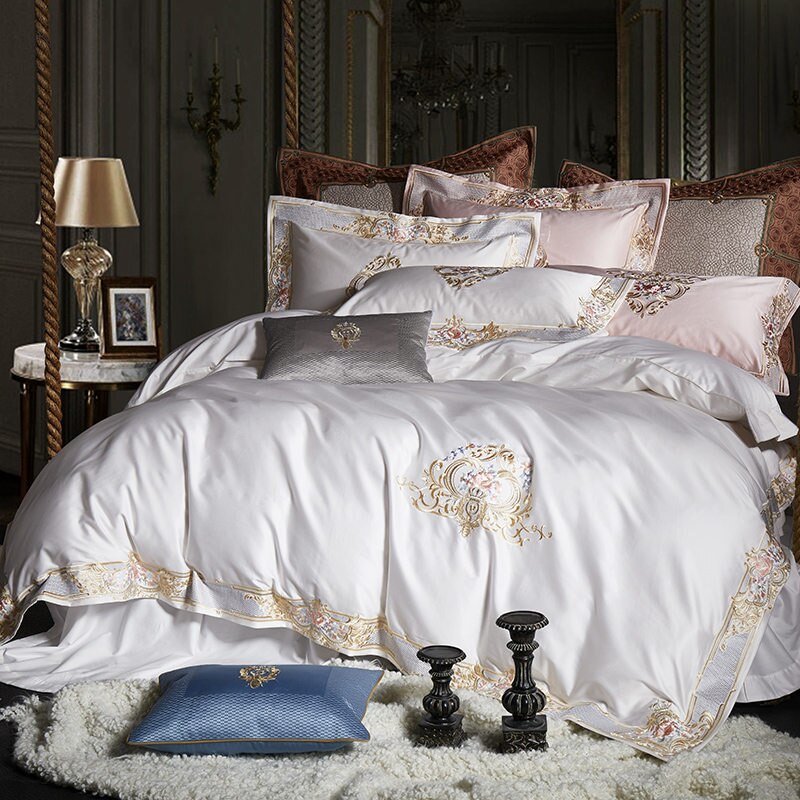 CORX Designs - Estelle Luxury Egyptian Cotton Duvet Cover Bedding Set - Review