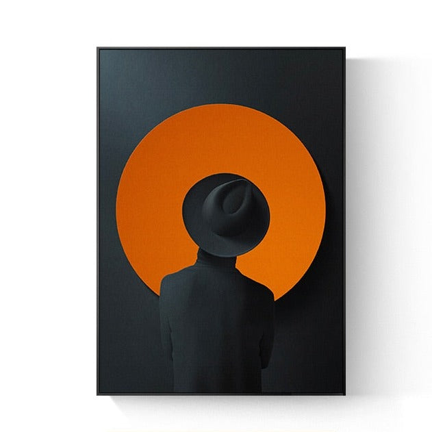 CORX Designs - Abstract Man with Black Hat Canvas Art - Review