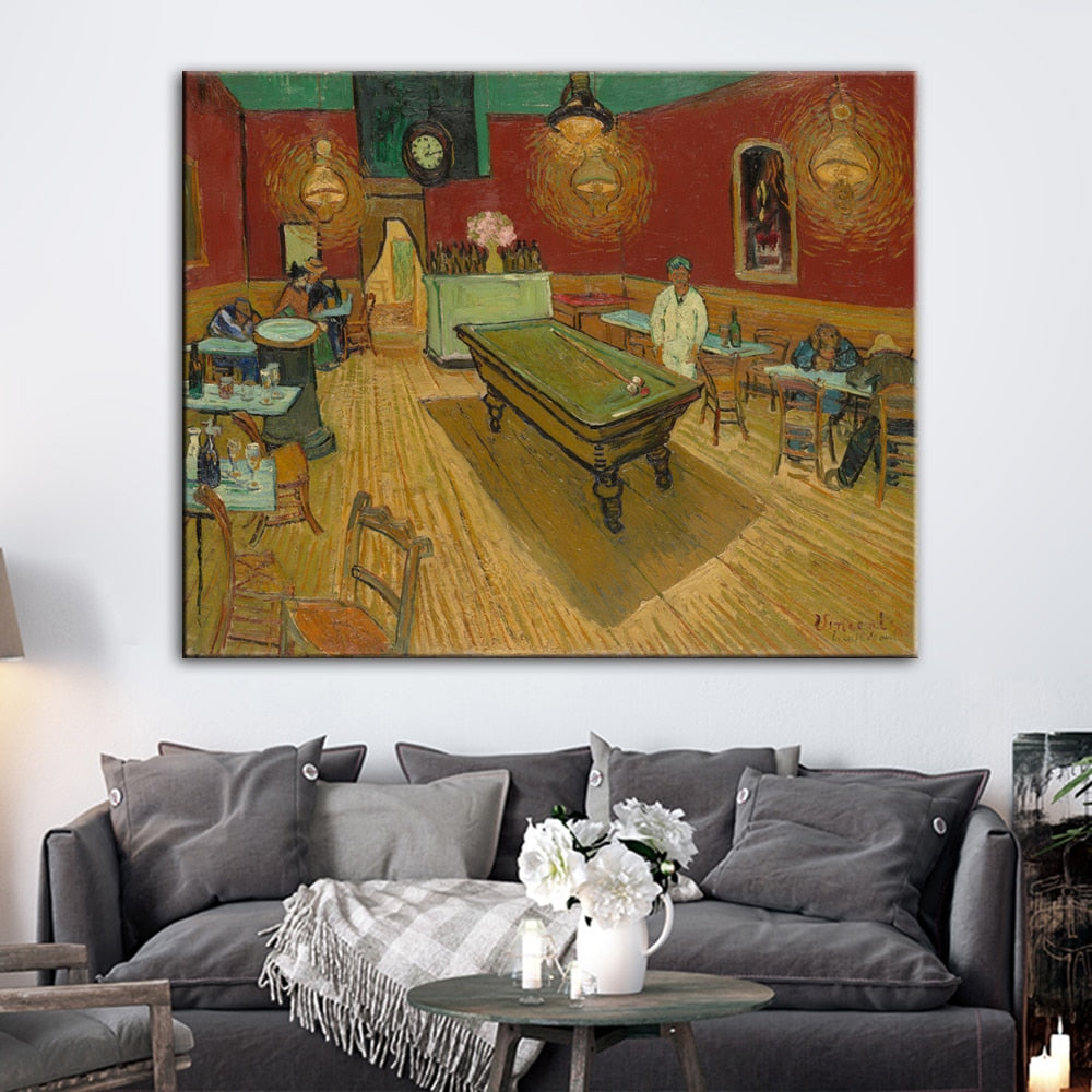 CORX Designs - The Night Cafe by Vincent van Gogh Canvas Art - Review