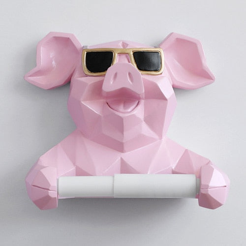 CORX Designs - Pig Cat Paper Holder Statue - Review