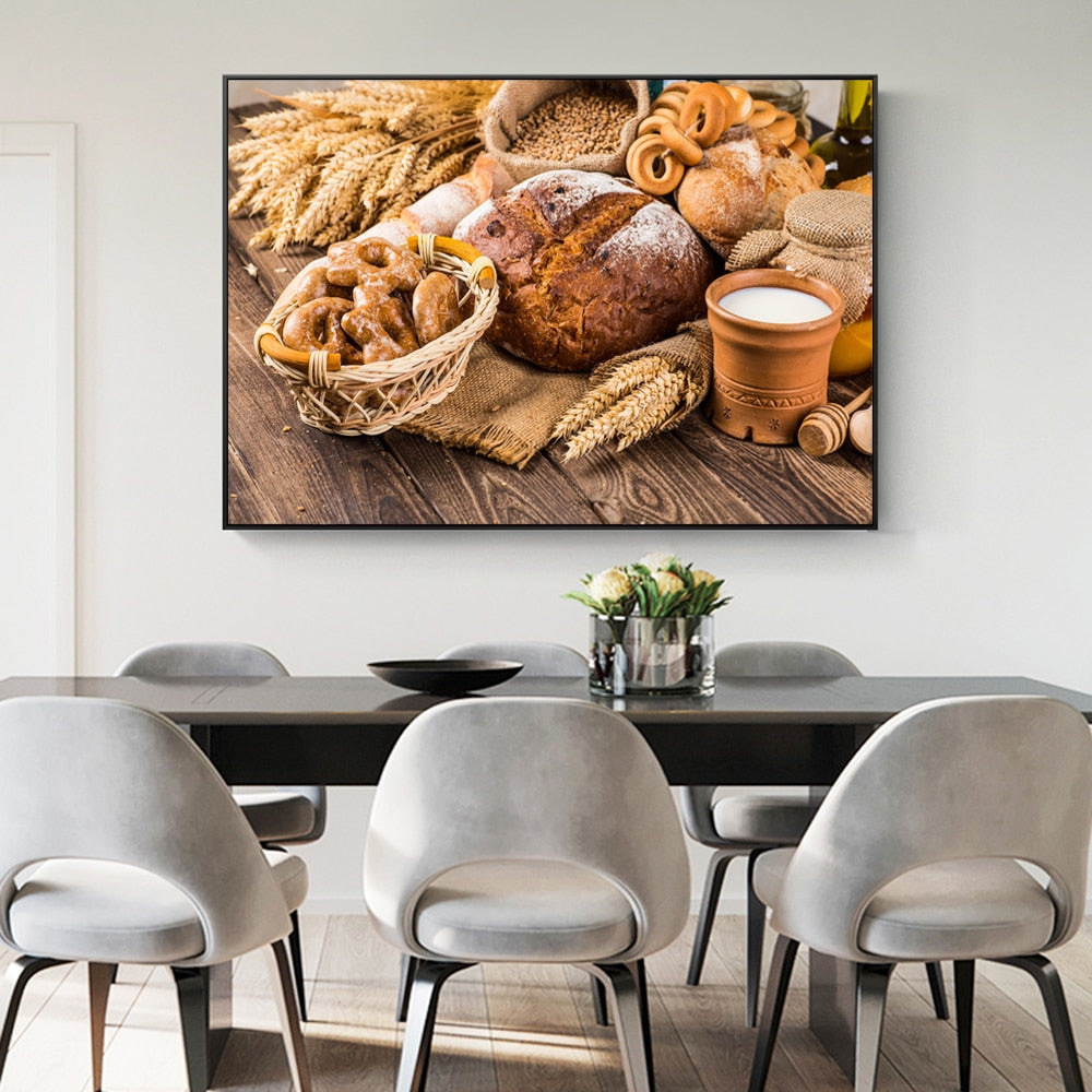 CORX Designs - Kitchen Theme Bread Canvas Art - Review