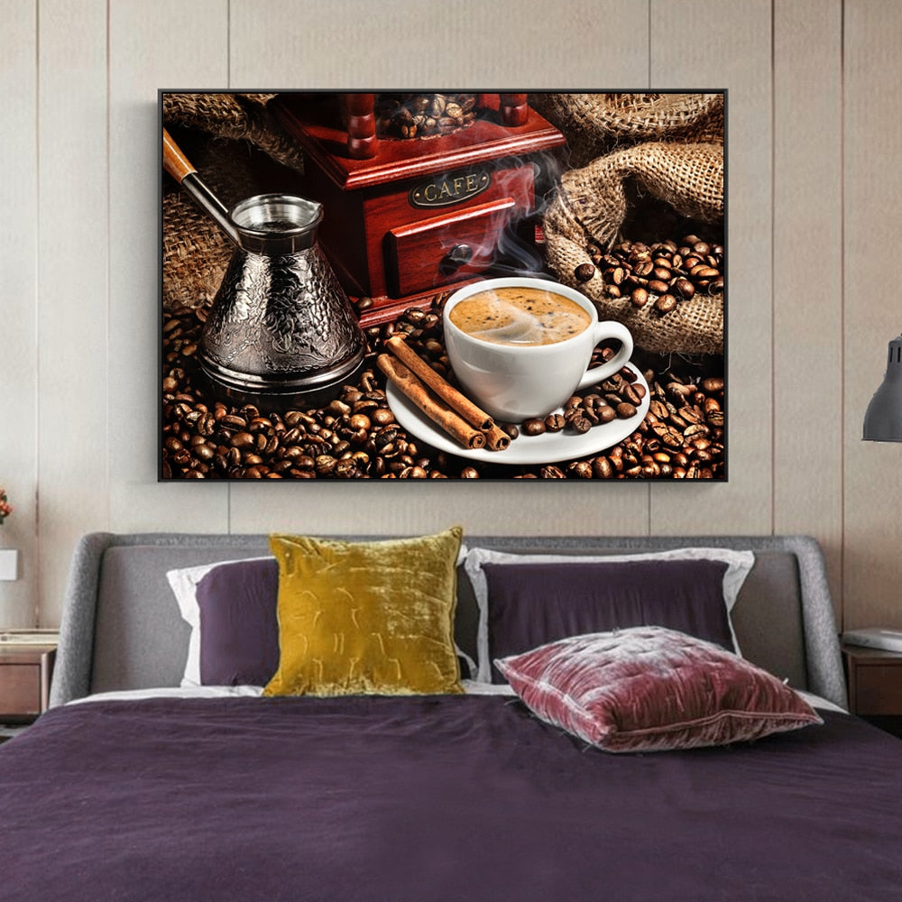 CORX Designs - Coffee Wall Art Kitchen Canvas - Review