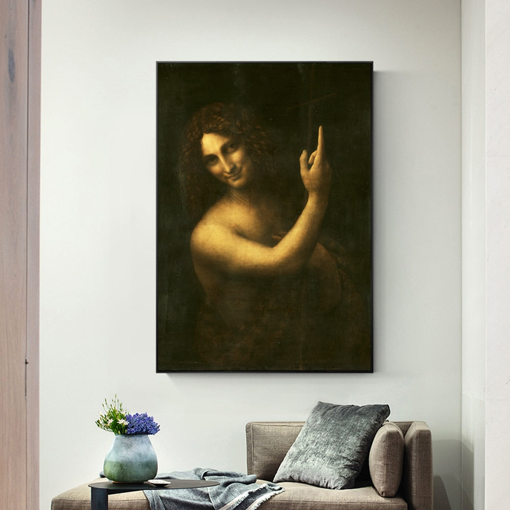 CORX Designs - St. John the Baptist by Leonardo Da Vinci Canvas Art - Review