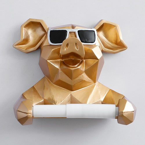 CORX Designs - Pig Cat Paper Holder Statue - Review